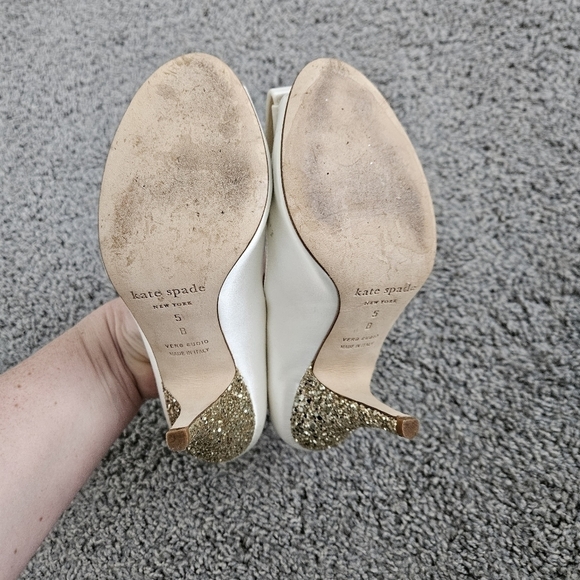 Kate Spade Clarice Bridal Shoes size 5 - Picture 11 of 11